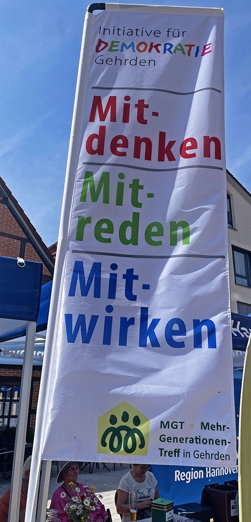 Demokratie machen nicht die da oben, sondern wir alle.