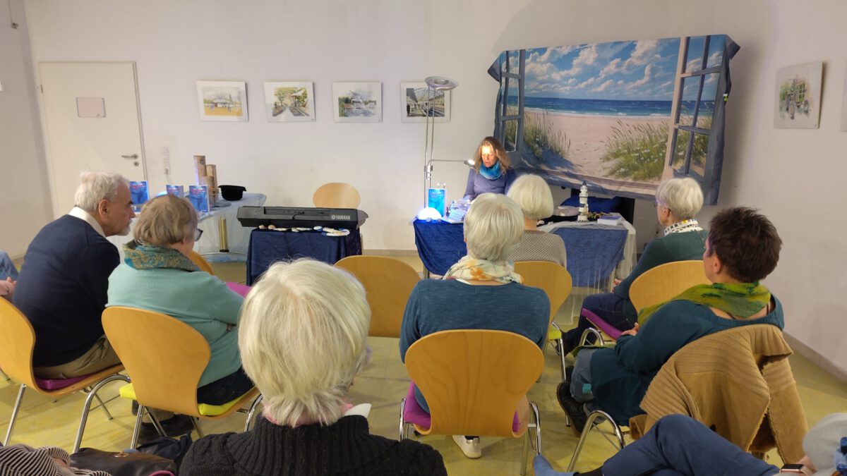 260313 Lesung mit Kia Kaha im MGT - Gisela Wicke