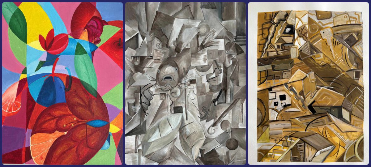 collage-Ausstellung