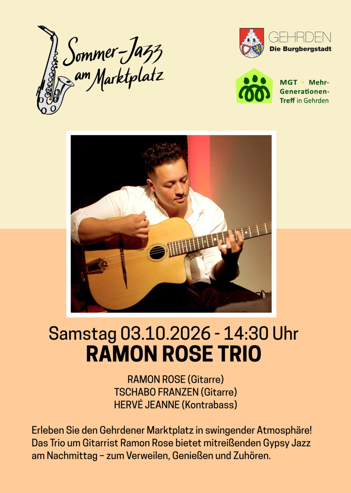 Plakat Sommerjazz Ramon